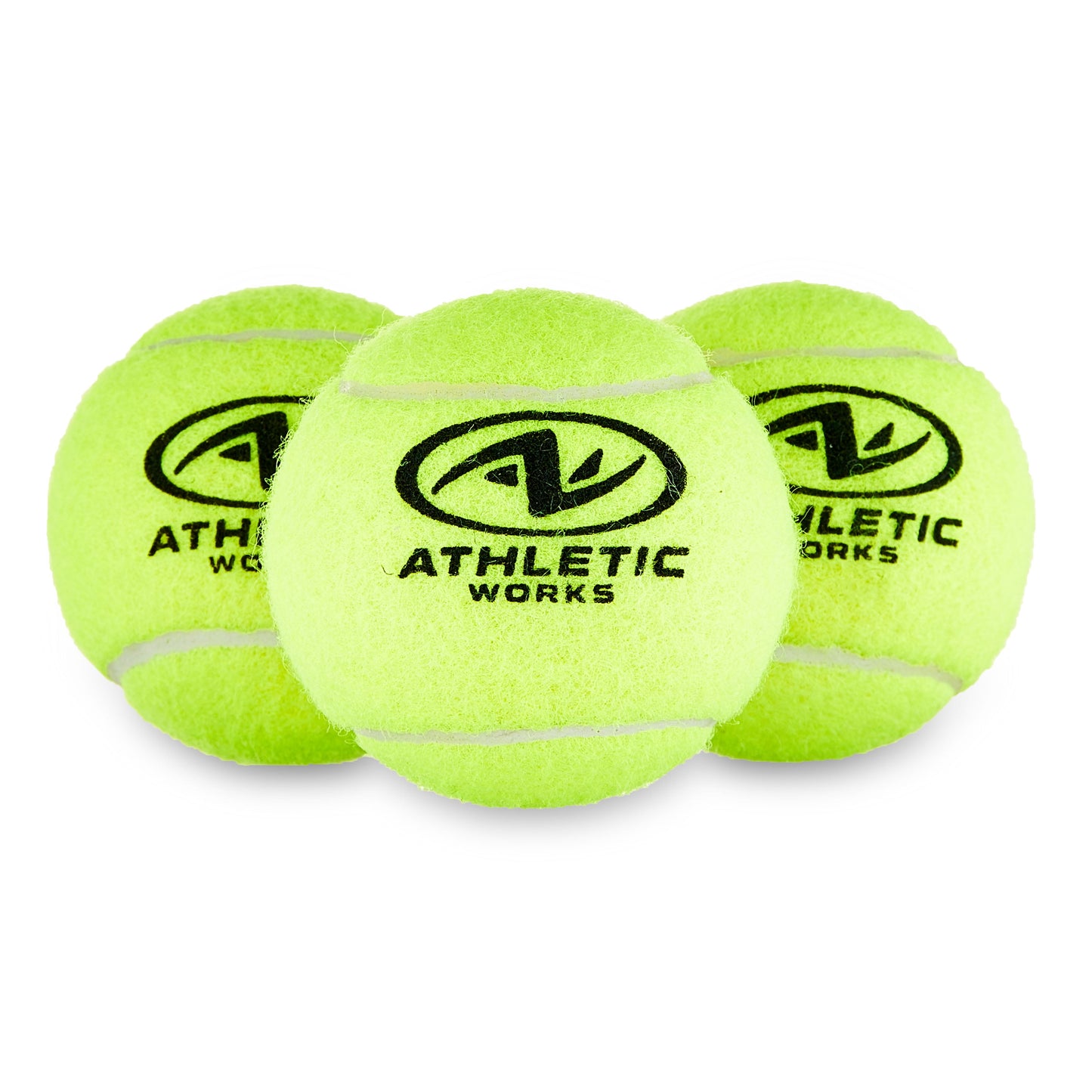 Pressurized Tennis Balls, 3-Pack, All Court Use